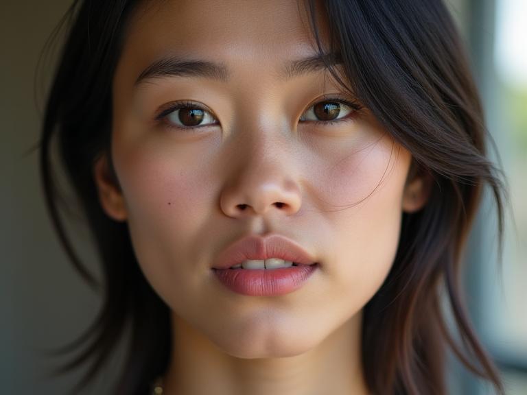 Portrait dengan Ekspresi Alami dan Pencahayaan Natural